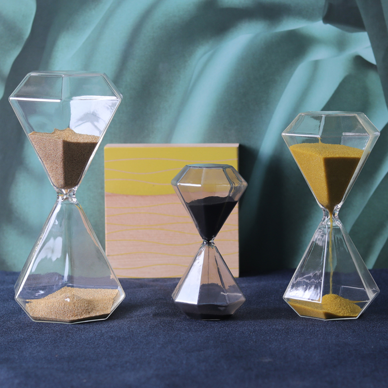 Оптовая торговля 5 15 30 минут творческий домашний декор орнамент Подарок золотой песок алмаз песчаные песчаные часы
